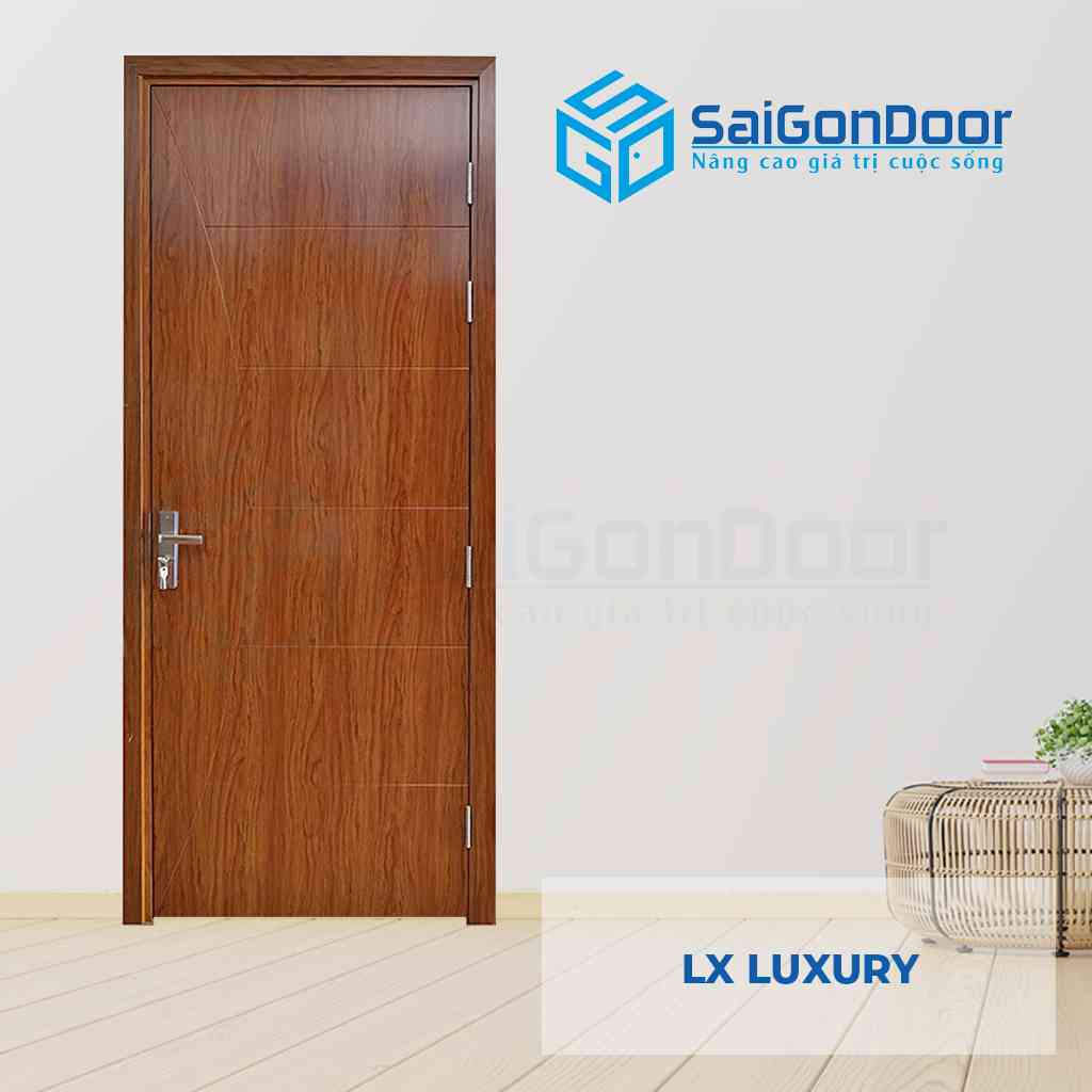 Mẫu cửa nhựa gỗ SaiGonDoor đẹp và được ưa chuộng