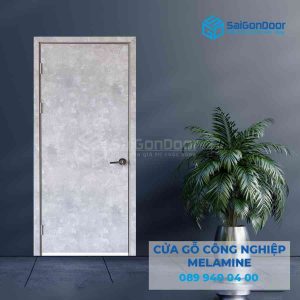Cửa Gỗ MDF melamine P1 van da