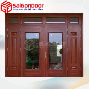 Cửa Thép Vân Gỗ SGD-KM.TVG-4C.29